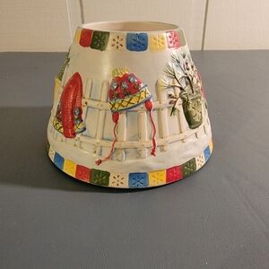 Yankee Candle Large Jar Shade Topper - Holiday Décor - Christmas Sweater Weather